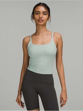 Lululemon Strappy Nulu Shelf Tank Top